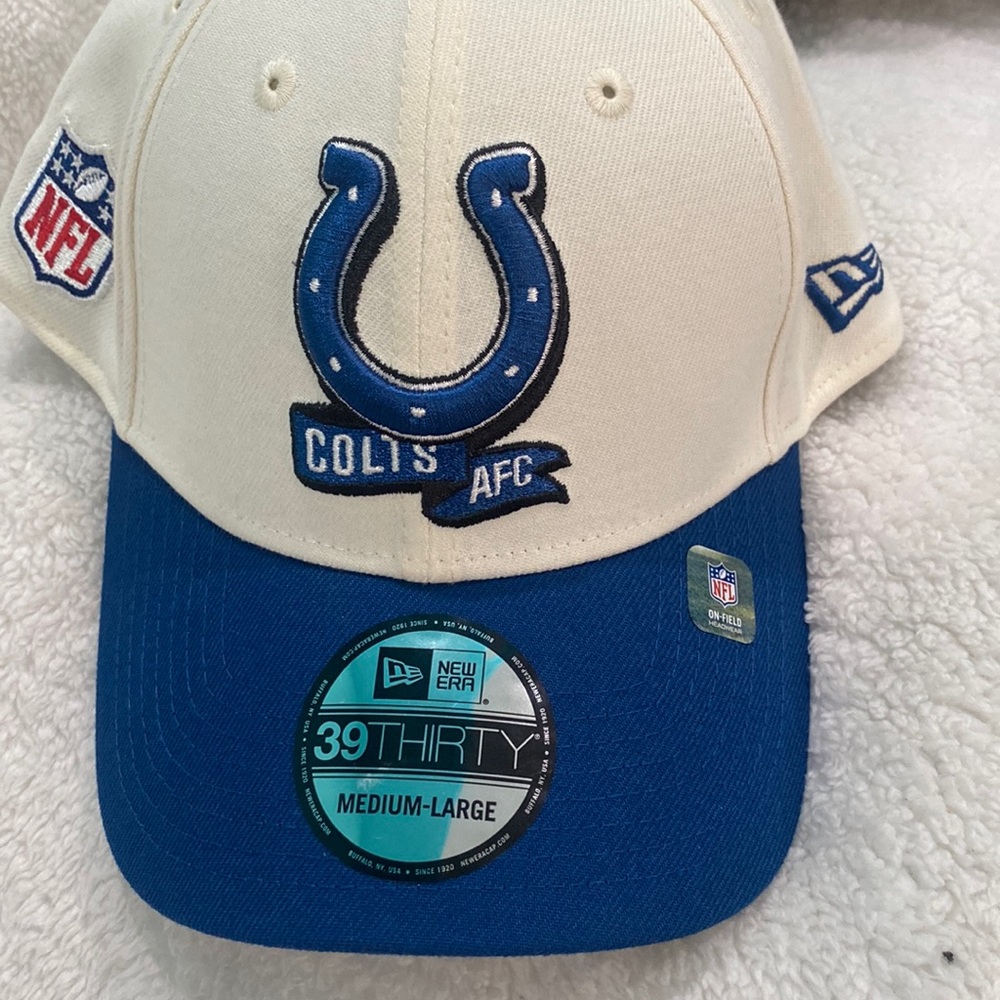 💙🆕🏈 Indianapolis Colts New Era 39Thirty Hat Size Med/Large